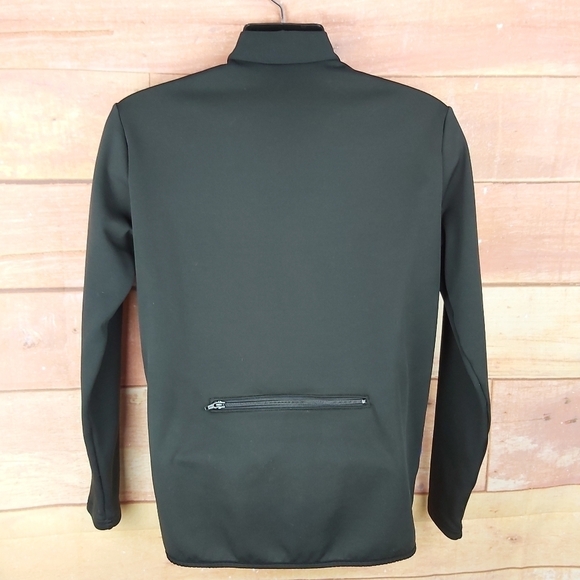 🍄3/50$🍄 LOUIS GARNEAU cycling running jacket rear pockets fleece lining - Picture 4 of 8